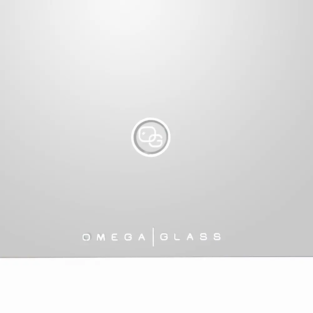 Зеркало для ванной Omega Glass Ницца с подсветкой 60x60 см квадратное STLM-2002392 - Вид №2