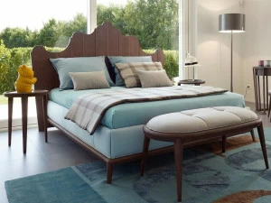 VOLPI Деревянное изголовье для двуспальной кровати Contemporary living 8nle-006-0in