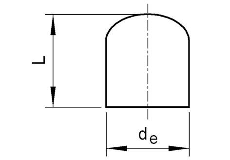 SANIT 01755000000 Заглушка, PE 100, SDR 17, долго  - Вид №1