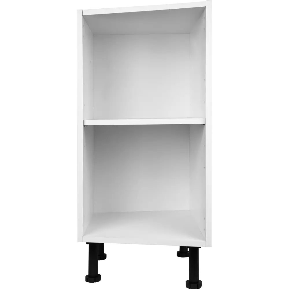Каркас напольный угловой скошенный 40x70 см, ЛДСП, цвет белый 82239838 STLM-2203935 DELINIA  - Вид №1