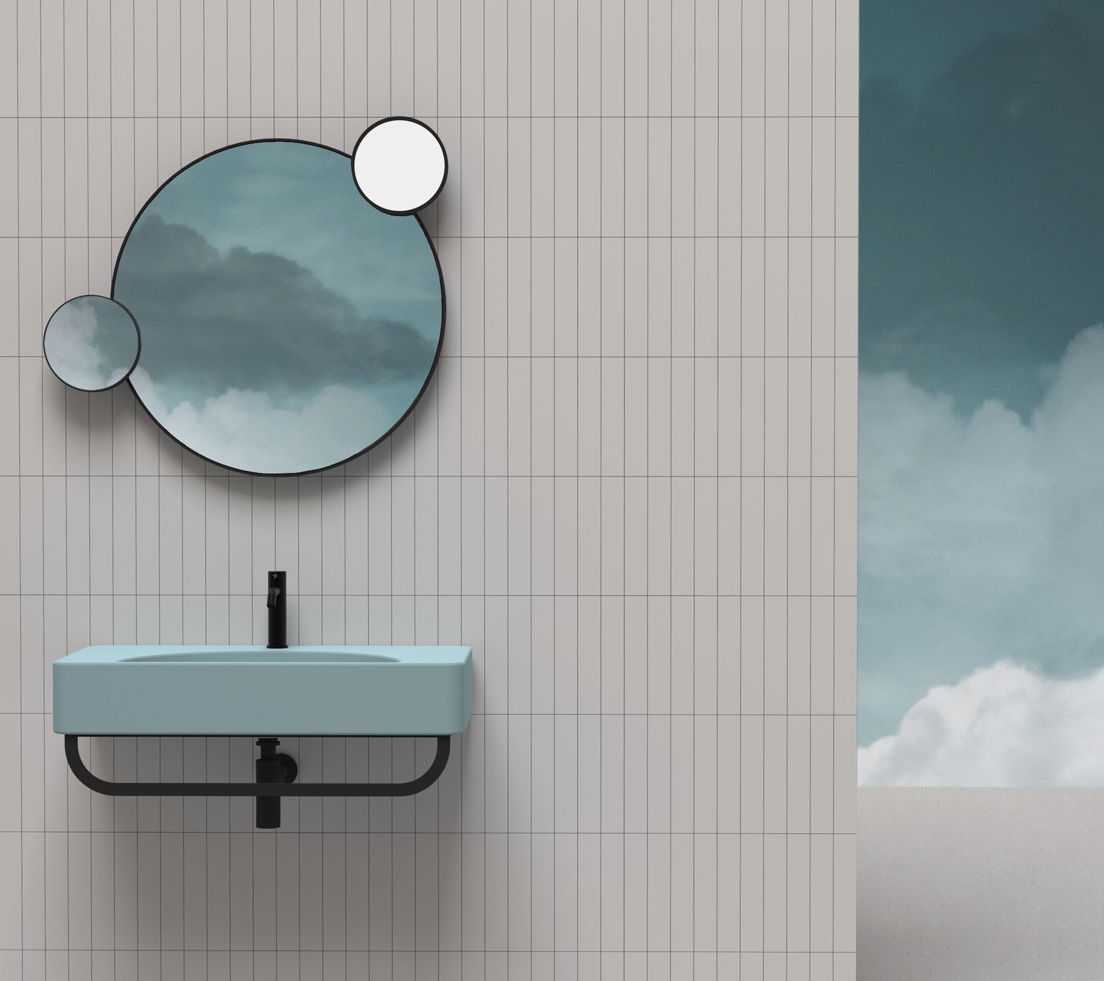 Керамический одиночный умывальник Alice Ceramica Lunaris ARCH-00128231 - Вид №3