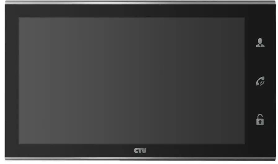 90601028 Монитор видеодомофона CTV M4105AHD B 27 см цвет черный STLM-1104761