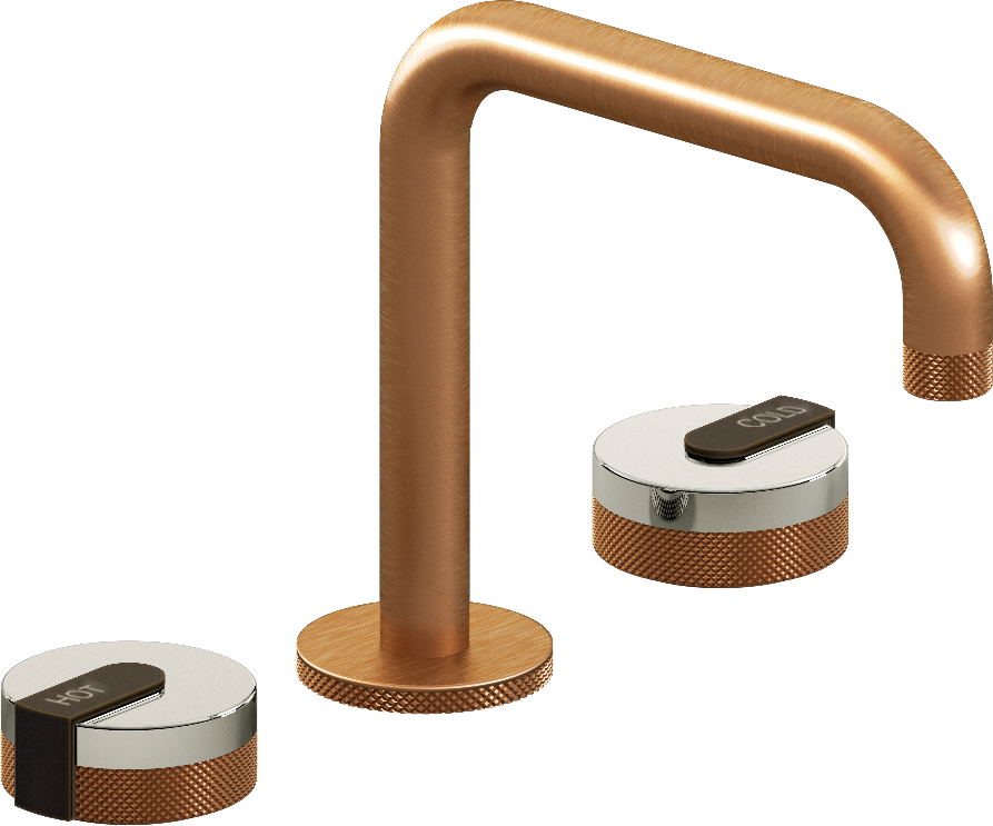 E-11511-R1PC-L1OB-BRG Смеситель для умывальника на 3 отвертия GRAFF MOD+