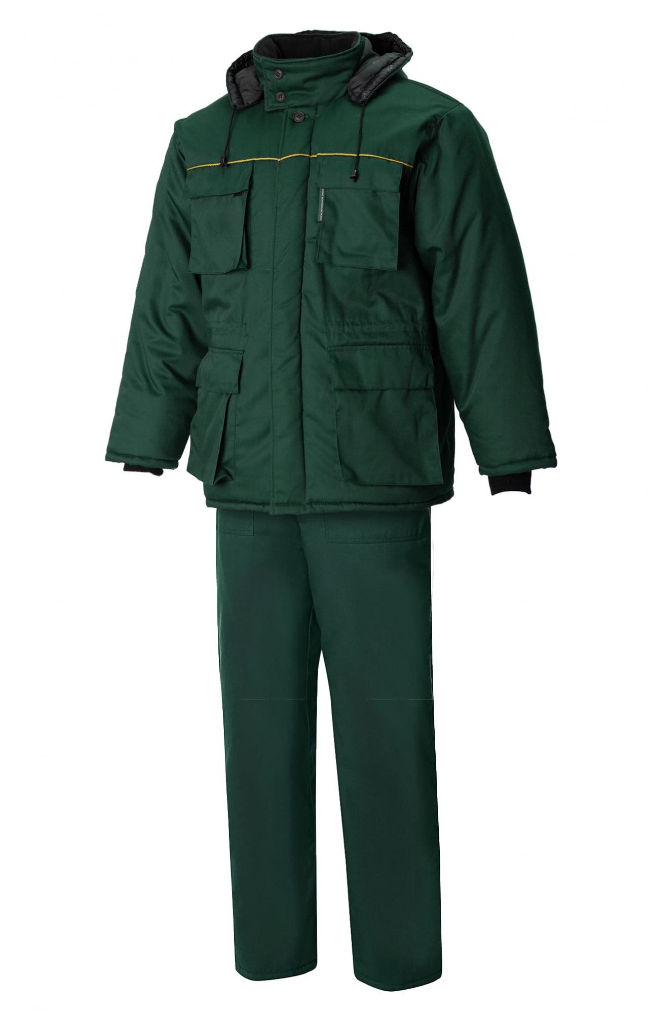 5033522 Костюм ЭКСПЕРТ-К НЬЮ утепленный темно-зеленый  Зимняя спецодежда  размер 60-62/170-176 