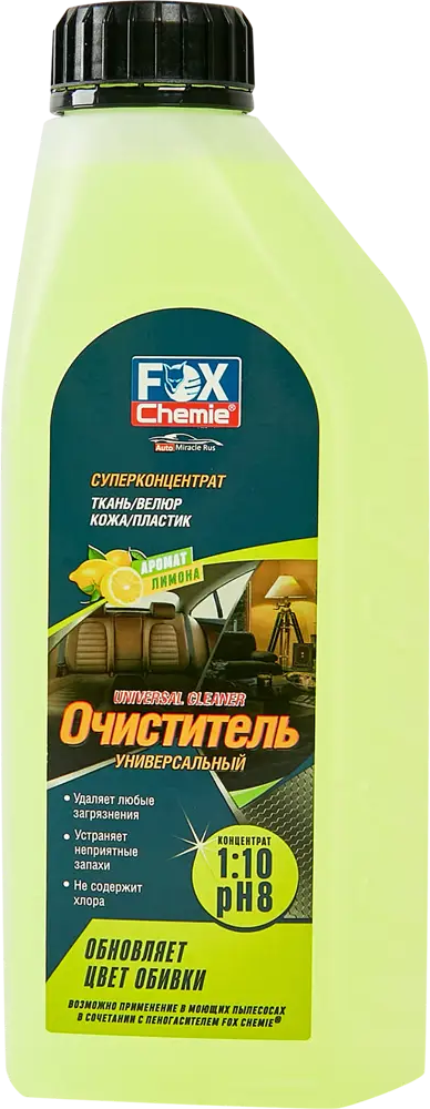 85062300 Очиститель салона автомобиля Fox Chemie Universal Cleaner 1 л, концентрат STLM-0058000