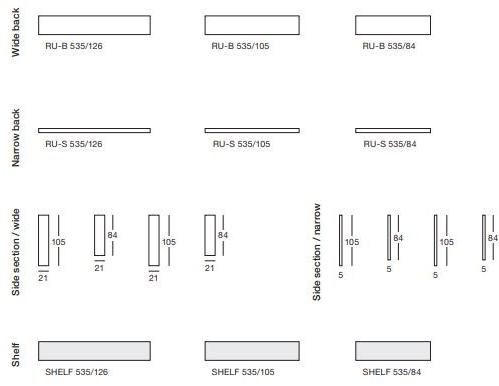 Rolf Benz Диван из ткани Rolf benz 535 liv sun-id-1471667 - Вид №4