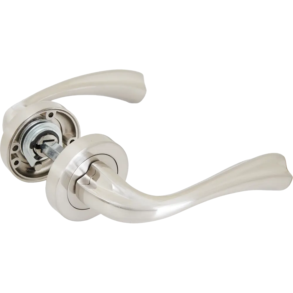 Дверные ручки 157 D, комплект, цвет никель 85221099 STLM-2093946 Santreyd 