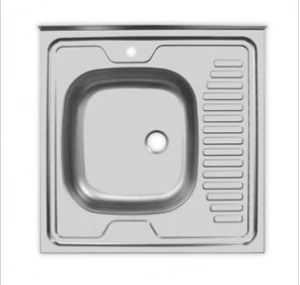 126108 Мойка кухонная квадратная Сантекс