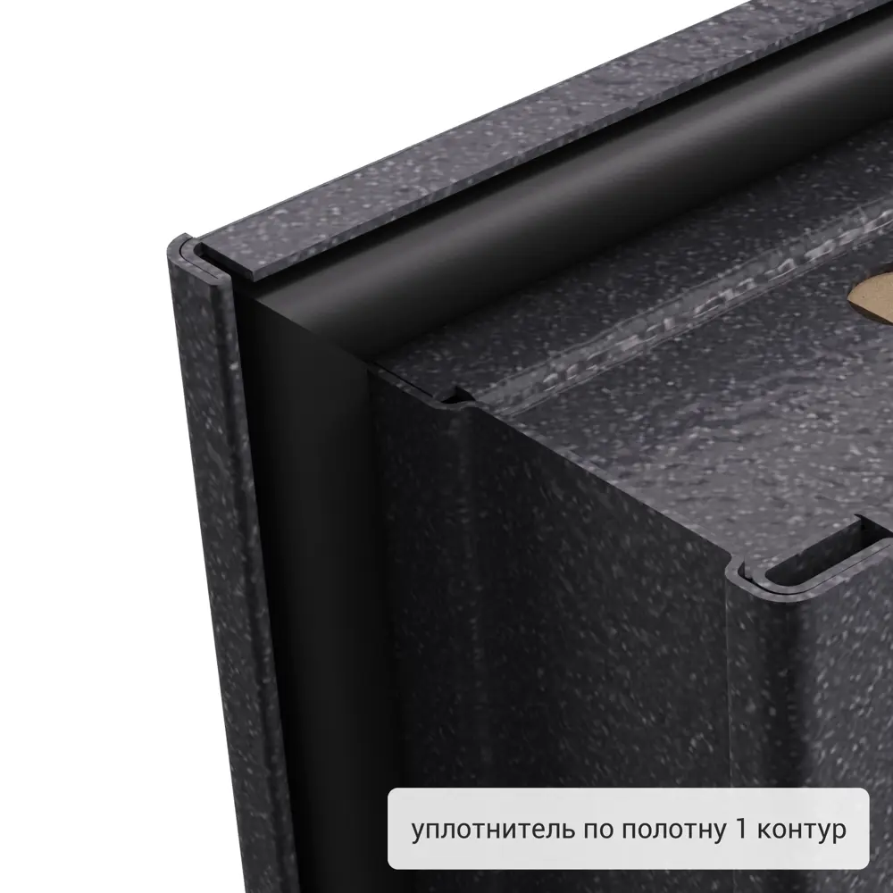 Дверь входная металлическая Страйд Тиволи 950 мм правая цвет серый TOREX STLM-2048223 - Вид №12