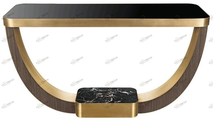 FRATO Прямоугольная деревянная консоль  Ffu090017aaa 