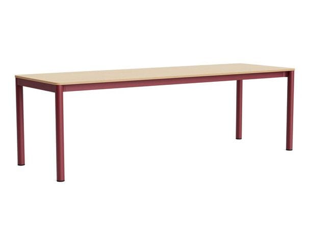 Прямоугольный стол с алюминиевыми или твердыми дубовыми ножками Hay пристройка ARCH-00016580