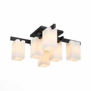 Потолочная люстра ST Luce Caset SL541.402.06 ST LUCE ДИЗАЙНЕРСКИЕ, CASET BLACK 109079 Белый