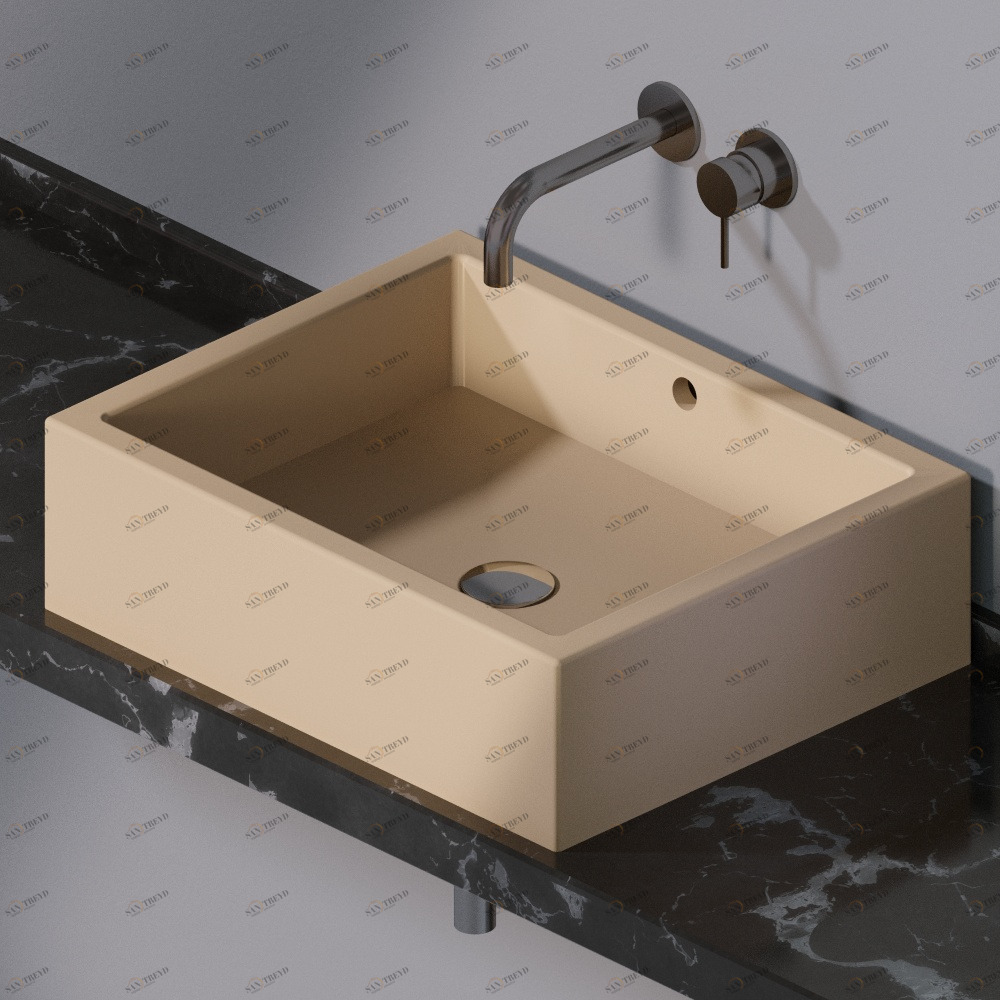 L259131 Накладная раковина на столешницу  прямоугольная A. e T. Italia Bold AeT ITALIA