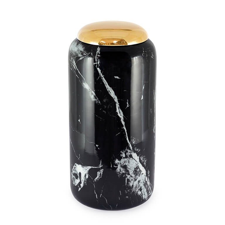 200809-93 ABHIKA КОРОБКА ПЕЧЕНЬЯ AGATA BLACK/GOLD  - Вид №1