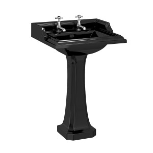 Burlington Classic Классическая раковина 65 см и классическая подставка Жиклер с 2-мя отверстиями под смеситель B15 2TH JET