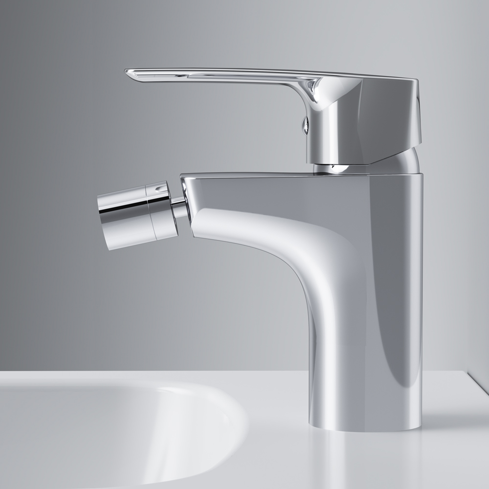 F90A83100 смеситель для биде с д/к хром шт. AM.PM Gem - Вид №3