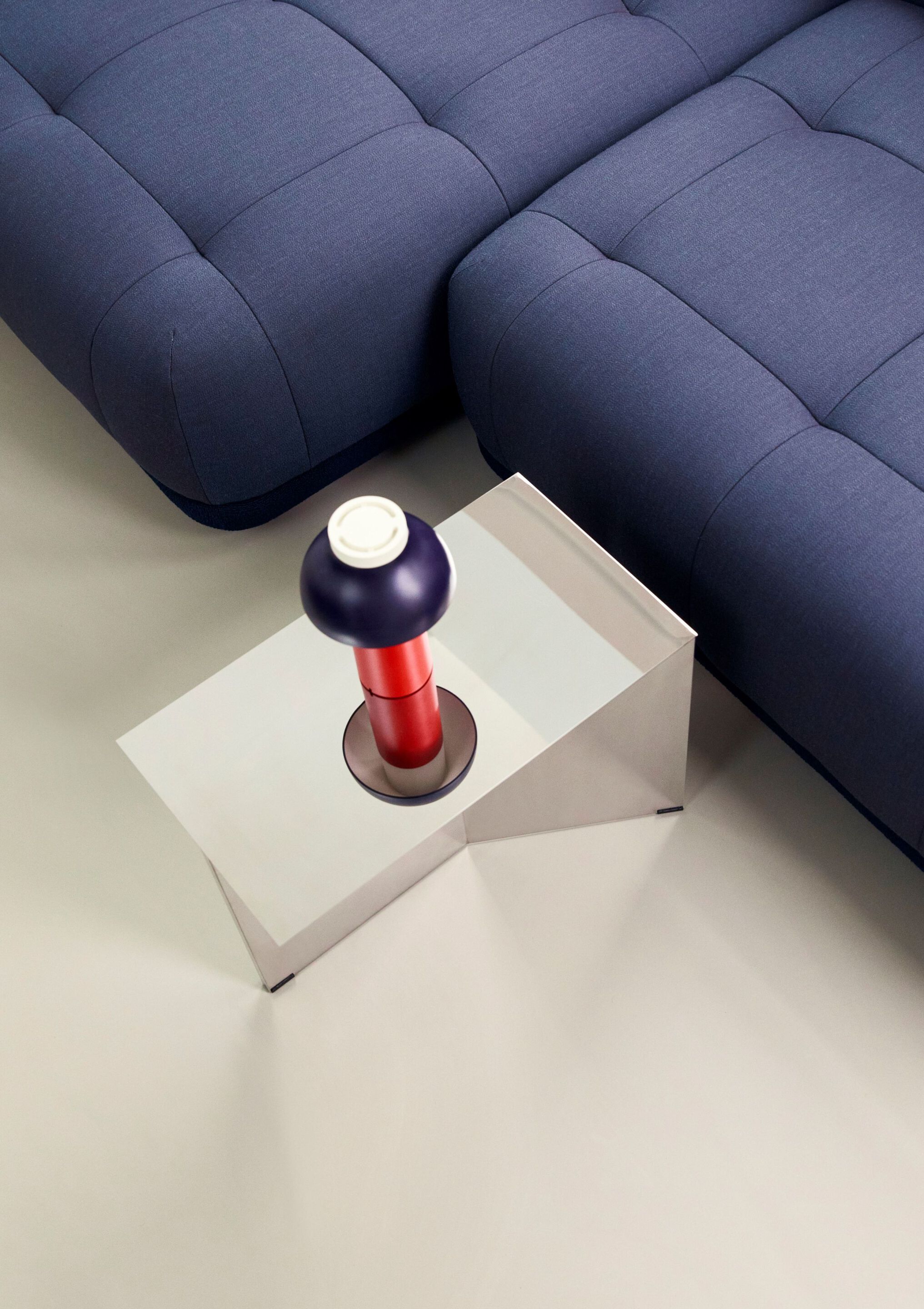 Прямоугольный стальной журнальный столик In Stock Hay ARCH-00007371 - Вид №1