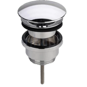 MET0563S Донный клапан для раковины clik-clak, цвет хром