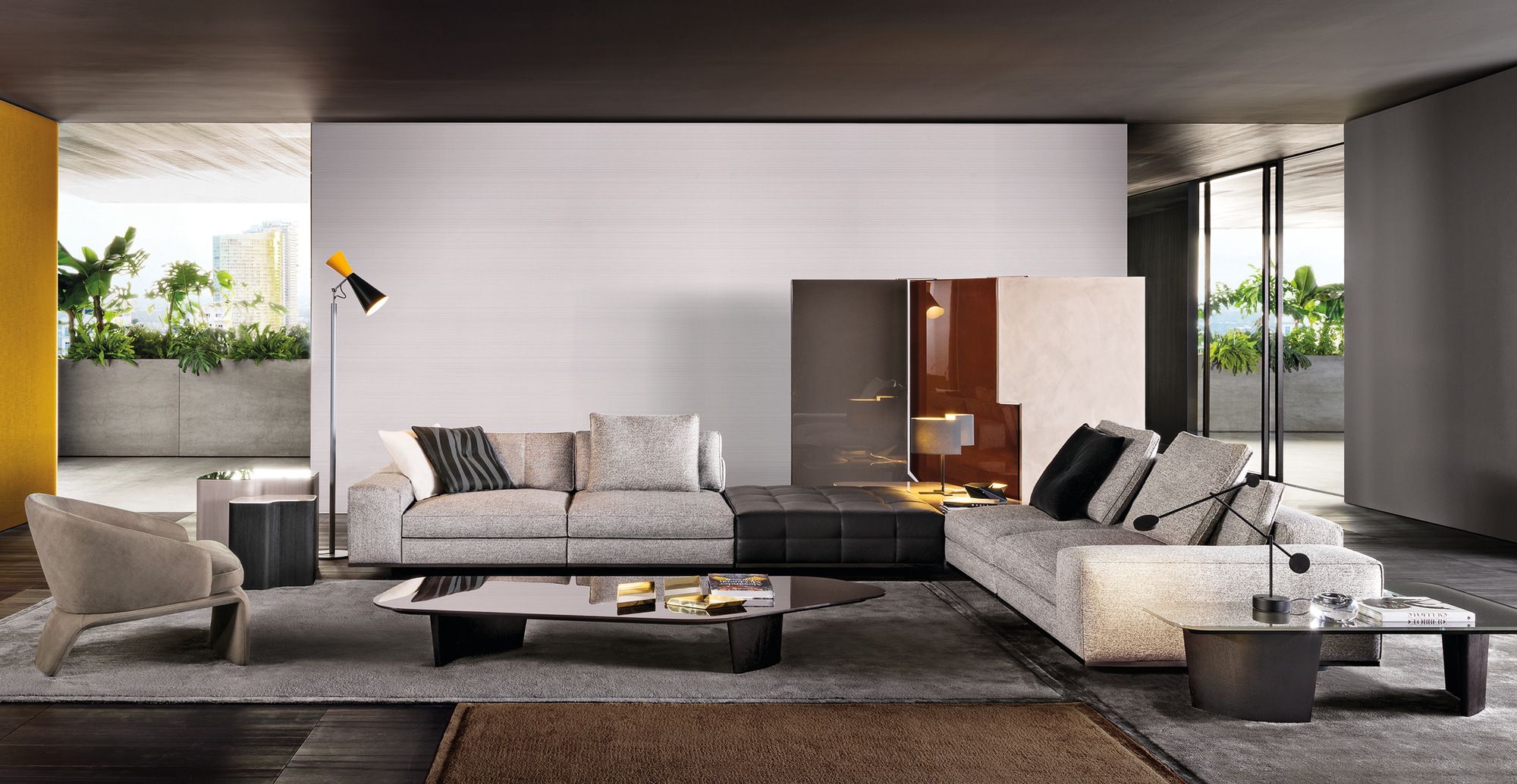 Модульный тканевый диван Minotti ARCH-00049247 - Вид №4