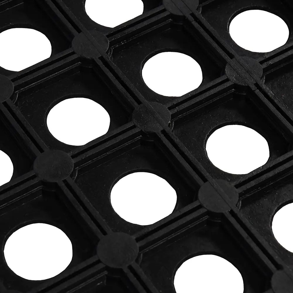 Коврик грязесборный резина Vortex 50x100 см цвет черный STLM-2024283 - Вид №4