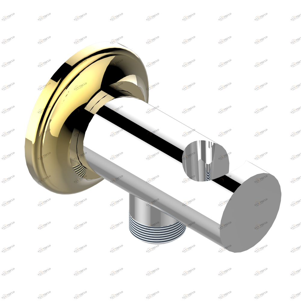 G08-53L Вывод встраиваемый в стену с крючком Thg-paris Pompadour Хром/золото G08-53L CAT.A