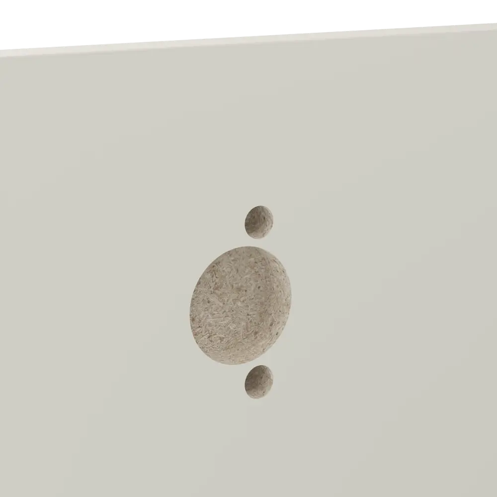 Фасад для кухонного шкафа Аша 59.7x137.3 см Delinia ID ЛДСП цвет бежевый STLM-2128732 - Вид №3