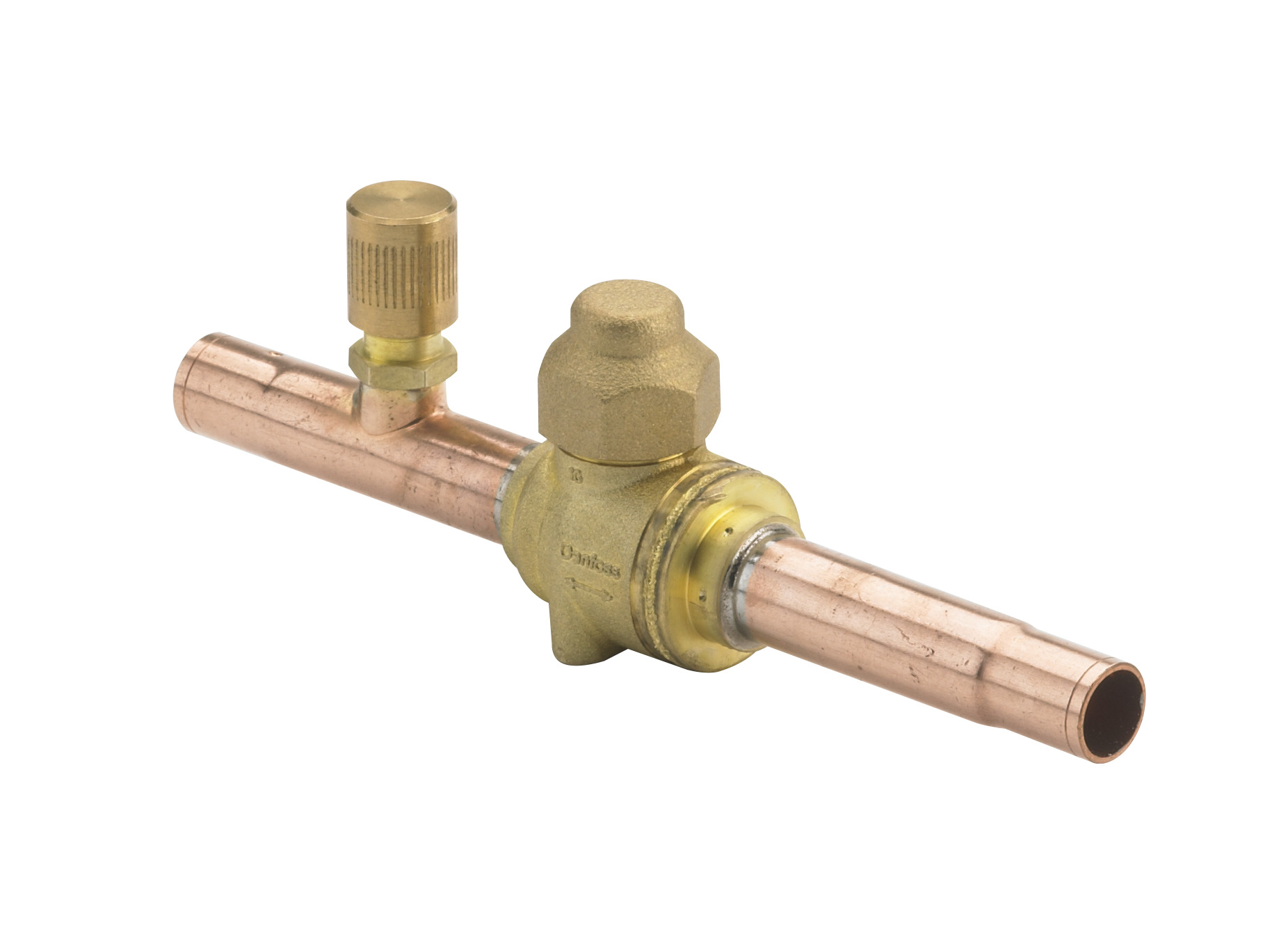 Danfoss GBC — Запорные шаровые краны для CO2 45 бар GBC 10s Кран запорный шаровой 009L7521  - Вид №2