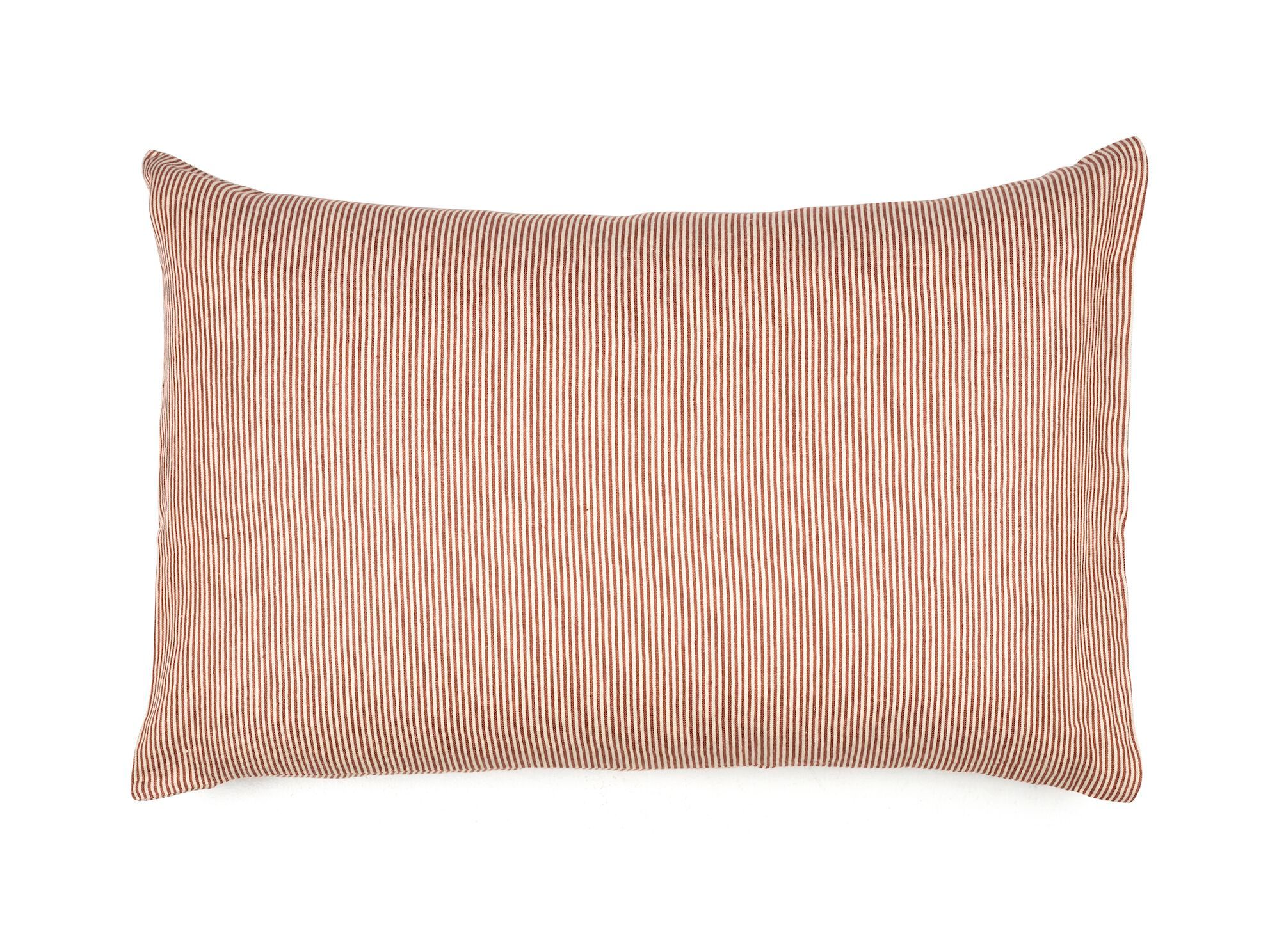 Льняная прямоугольная полосатая подушка Libeco Home Swimmers Stripe ARCH-00094566