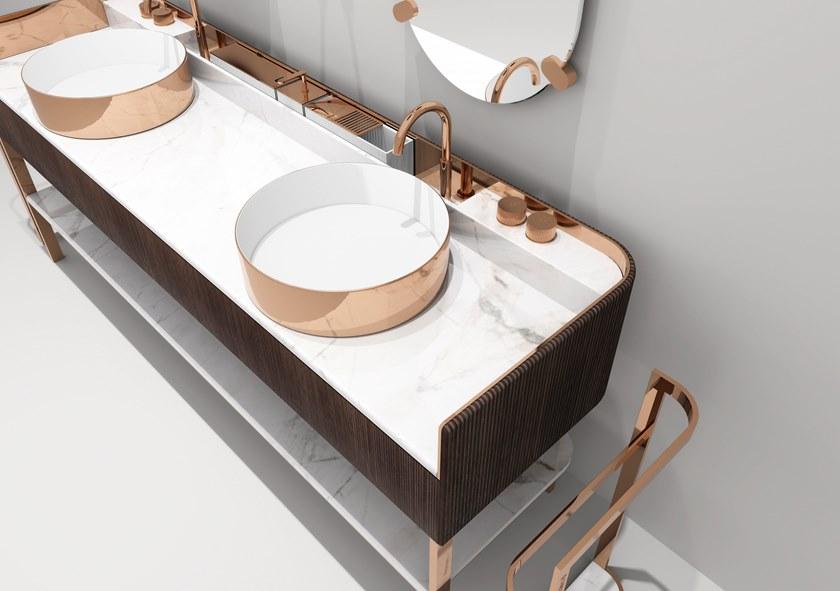 Visionnaire Двойная раковина из мрамора Kobol sun-id-1398915 - Вид №2