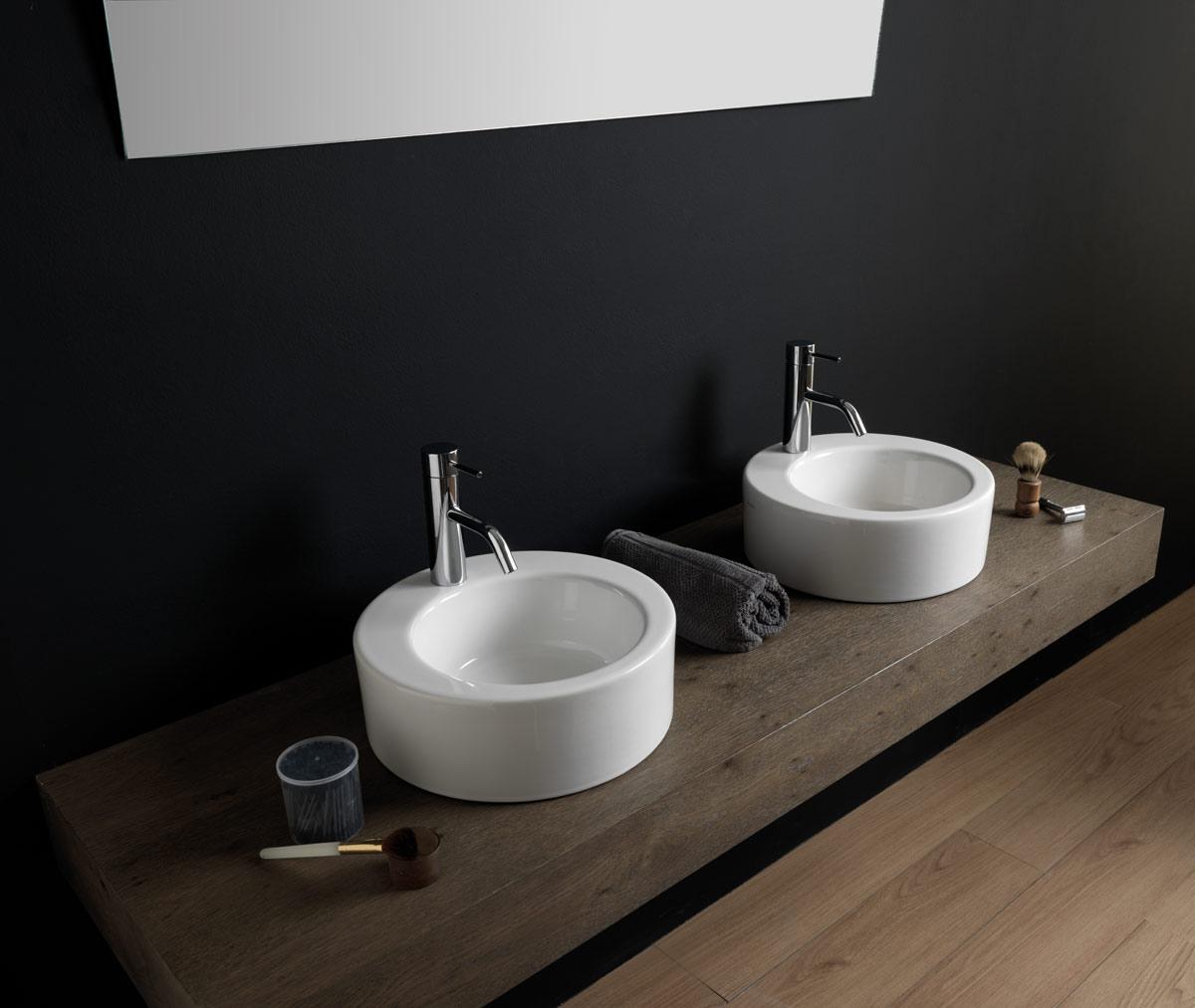 RILAV2 Накладная раковина на столешницу GSG CERAMIC Like - Вид №1