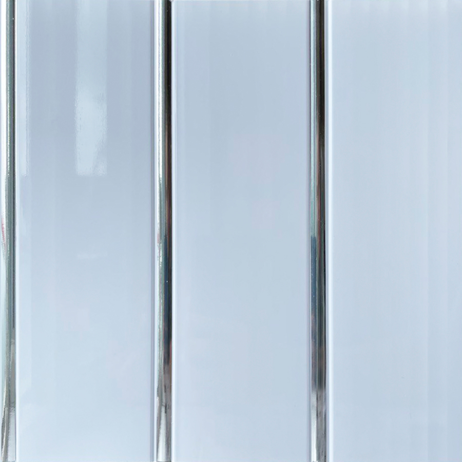 Панель ПВХ Silver Line лак 3-х пол 3,0*0,25м STELLA Premium (10) Premium 3-х секционная STSR-1999