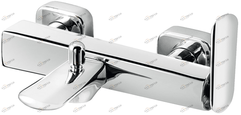 Fir Italia Смеситель для ванны настенный из латуни с переключателем Dynamica 88 8833172