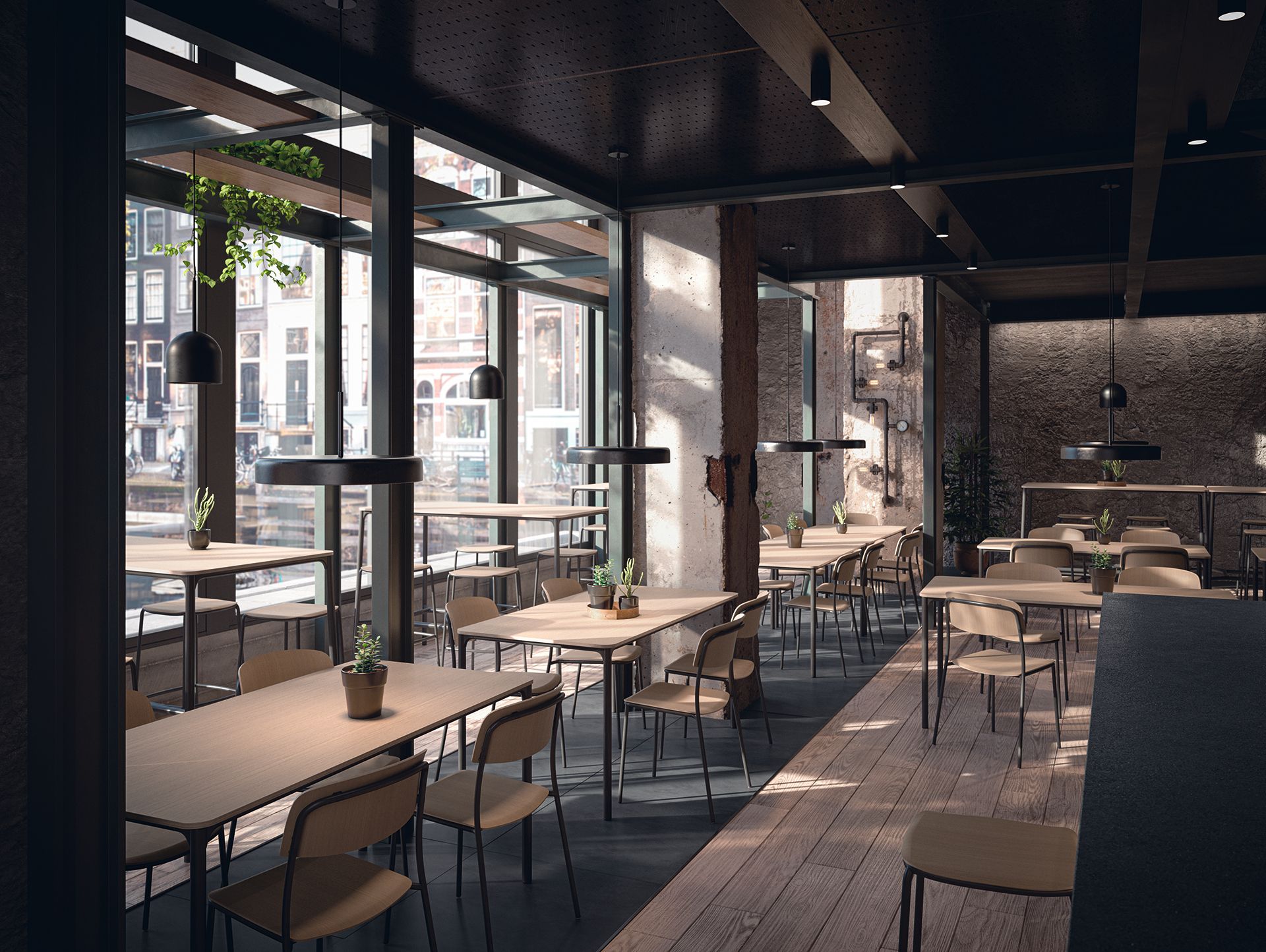 Высокий прямоугольный стол Brunner nate s ARCH-00040644 - Вид №1