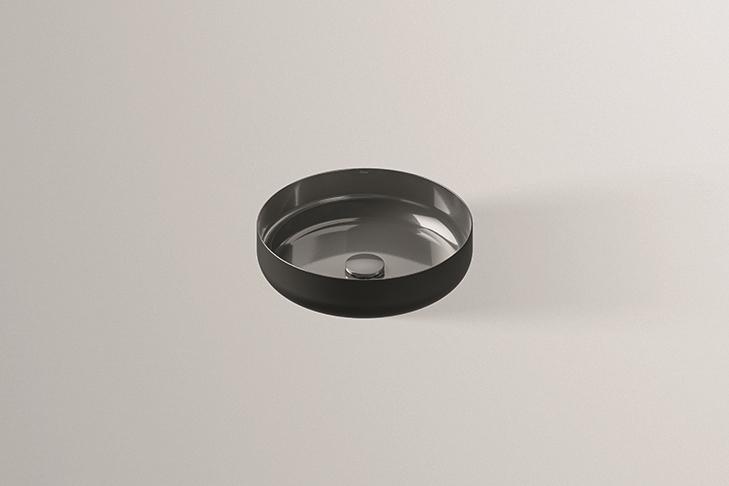 3509000190 Надставная раковина, ab.so400.1, черный металл Alape серия SO (Sondo) 