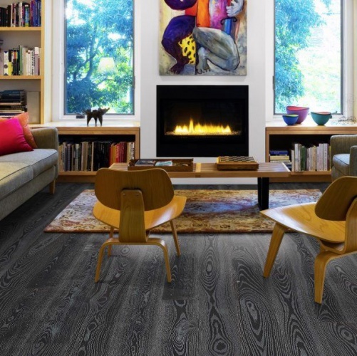 Паркетная доска Kahrs Ясень черное серебро 2600200436 - Вид №2