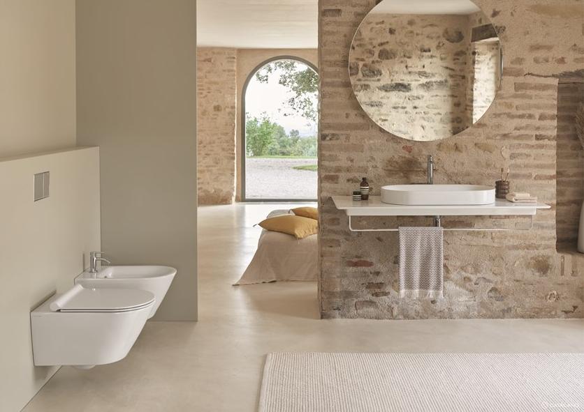 Подвесная раковина настенная овальная CERAMICA CATALANO Horizon белая sun-id-1348325 - Вид №5