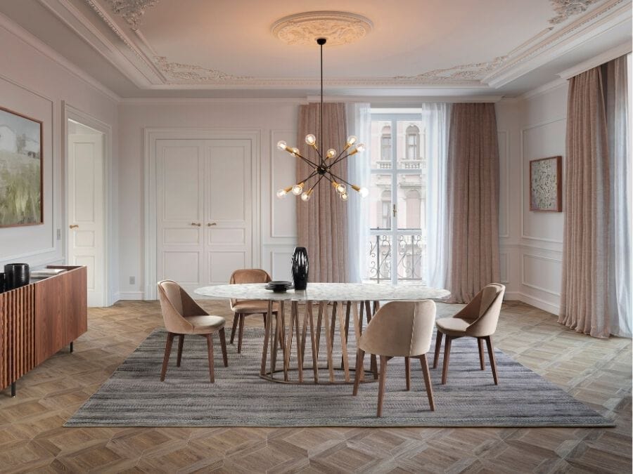 Баррель обеденный стол Pacini & Cappellini Cosmo ARCH-00034629 - Вид №1