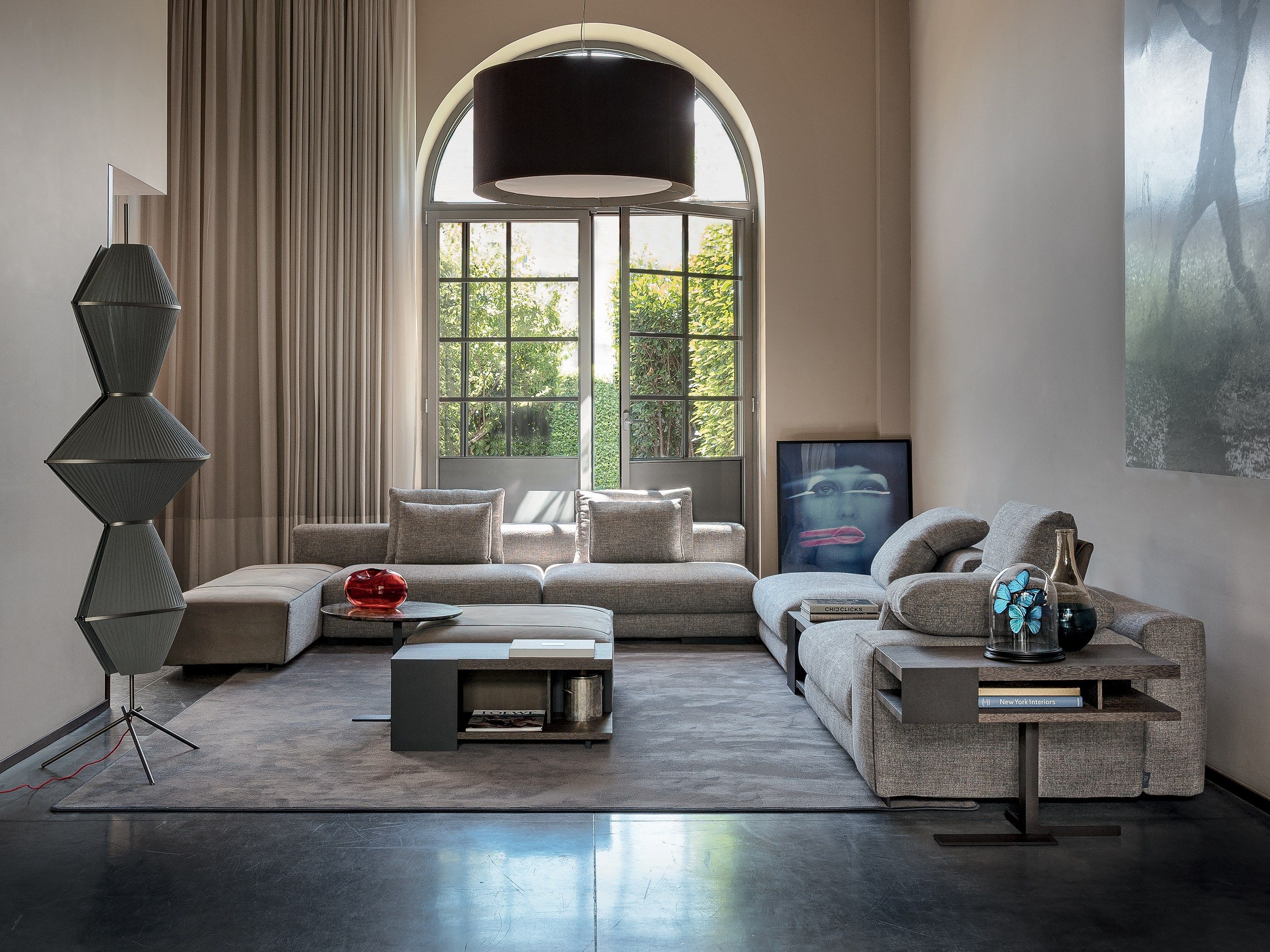 Угловой диван из ткани Arketipo ATLAS ARCH-00087759 - Вид №7