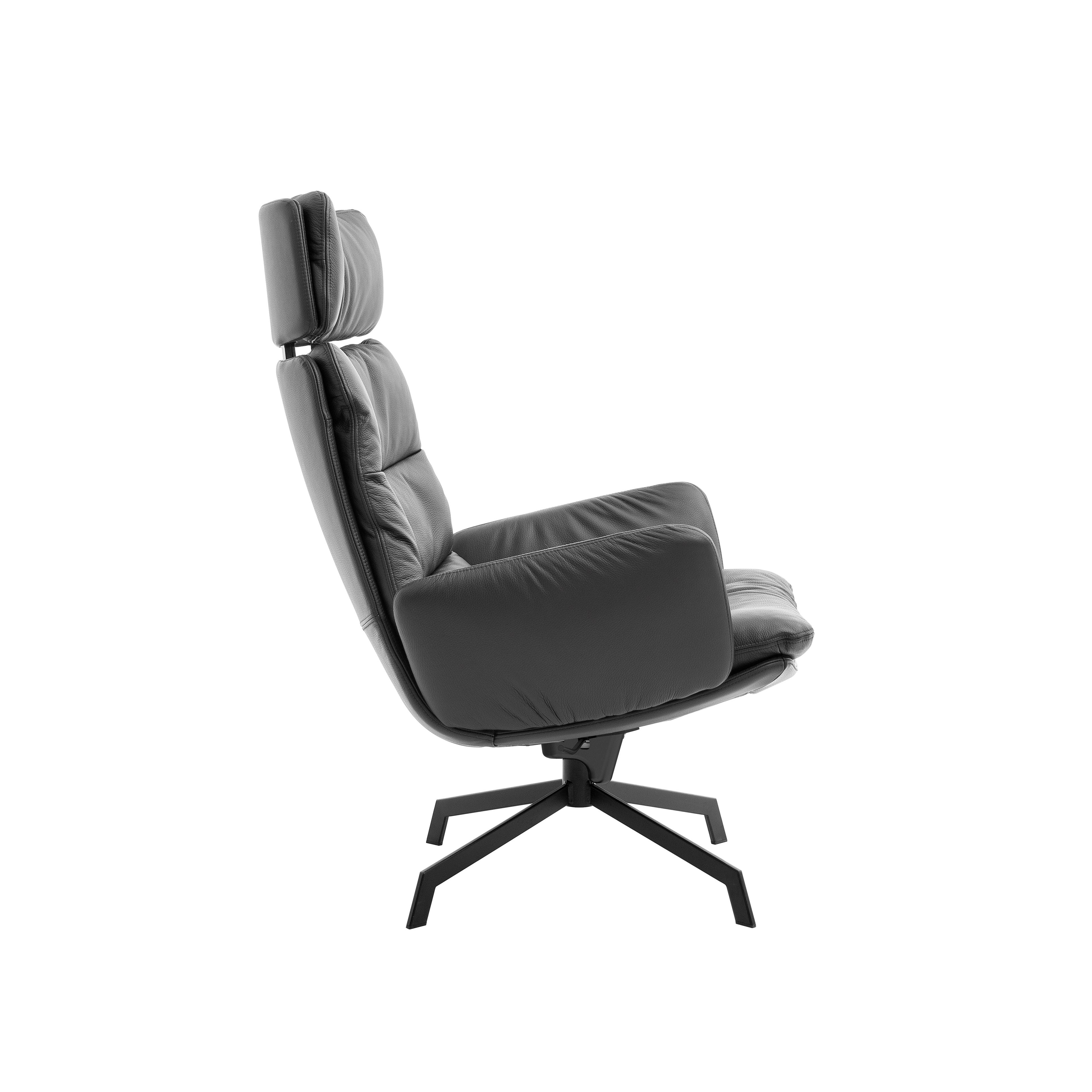 Спицевое вращающееся кресло с подголовником KFF Arva ARCH-00026353 - Вид №3