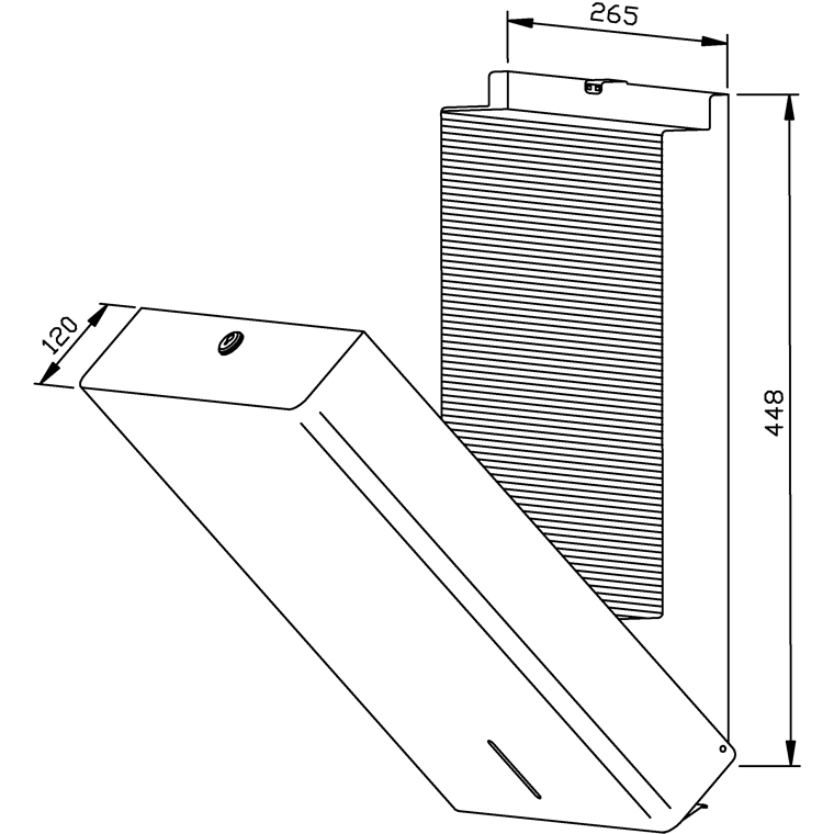 731585 Диспенсер для бумажных полотенец PP111 WAGNER_EWAR Wagner Ewar  - Вид №1