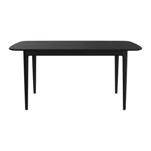 91313556 Обеденный стол прямоугольный Ellipse Furniture Tammi 160x75x90 см дерево цвет черный STLM-1388100