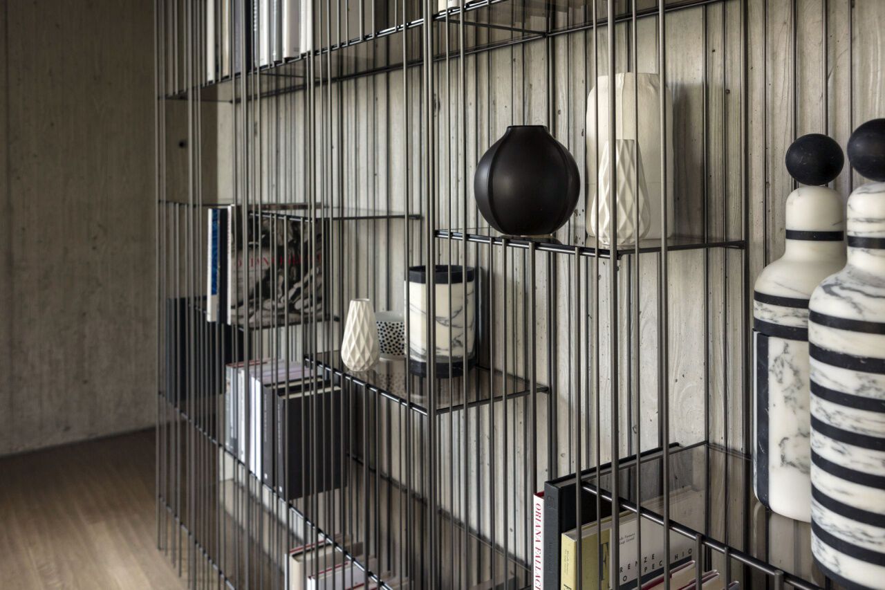 Книжный шкаф из металла Mogg метрическая ARCH-00025526 - Вид №15