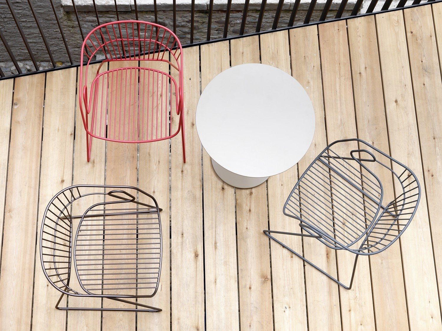 Стальной стул с подлокотниками SITIA JAPAN ARCH-00091205 - Вид №6