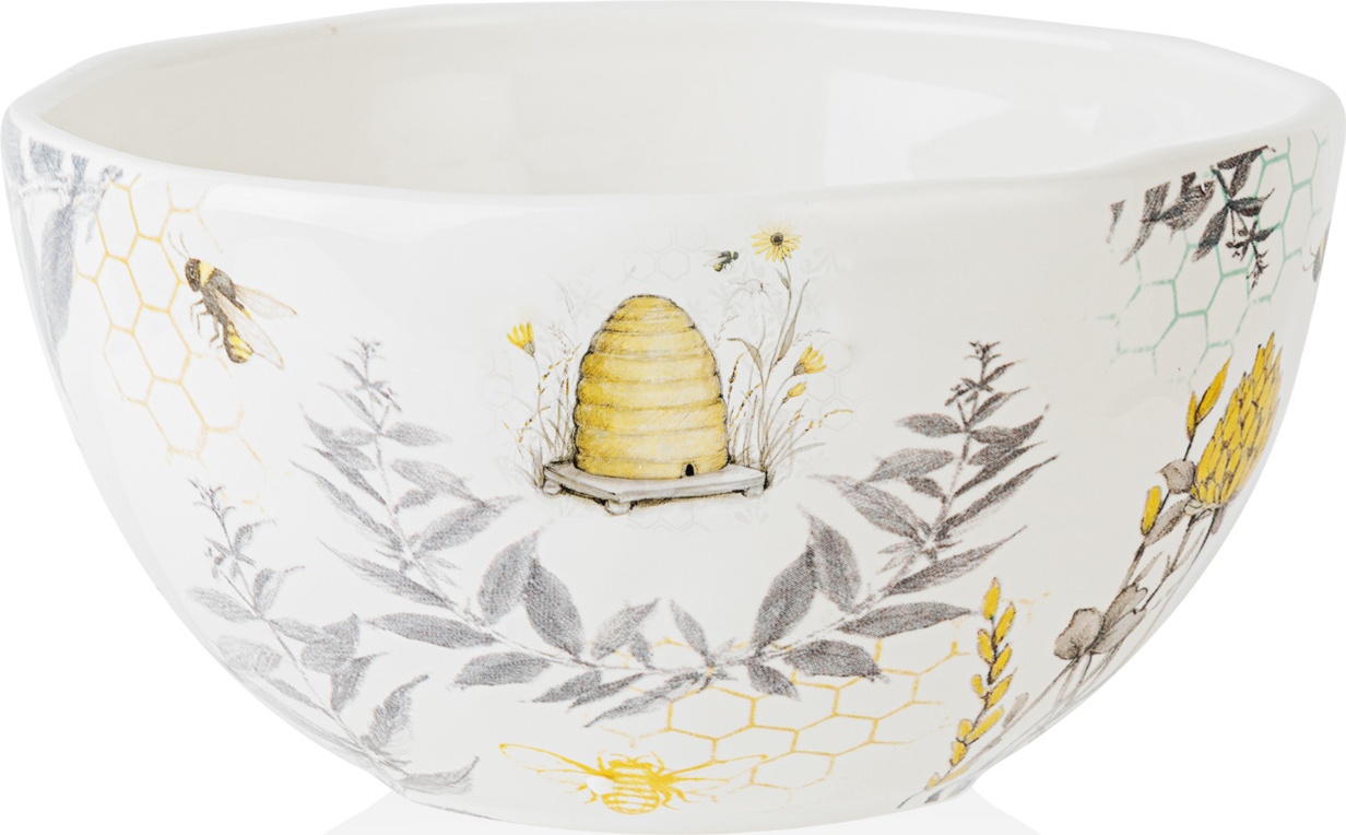 10672182 Certified International Салатник индивидуальный Certified Int. Пчелки. Bee happy 15см, керамика Керамика 