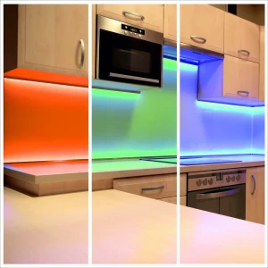 Светодиодная лента Apeyron 00-528 60 диод 14.4 Вт/м 12 В 10 мм IP65 9 м RGB свет