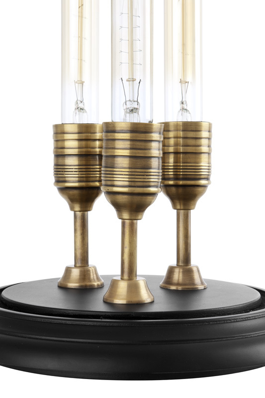 Настольная лампа Newbury от Eichholtz 108579 EICHHOLTZ ИНТЕРЬЕРНЫЕ 061715 Бронза;прозрачный  - Вид №2