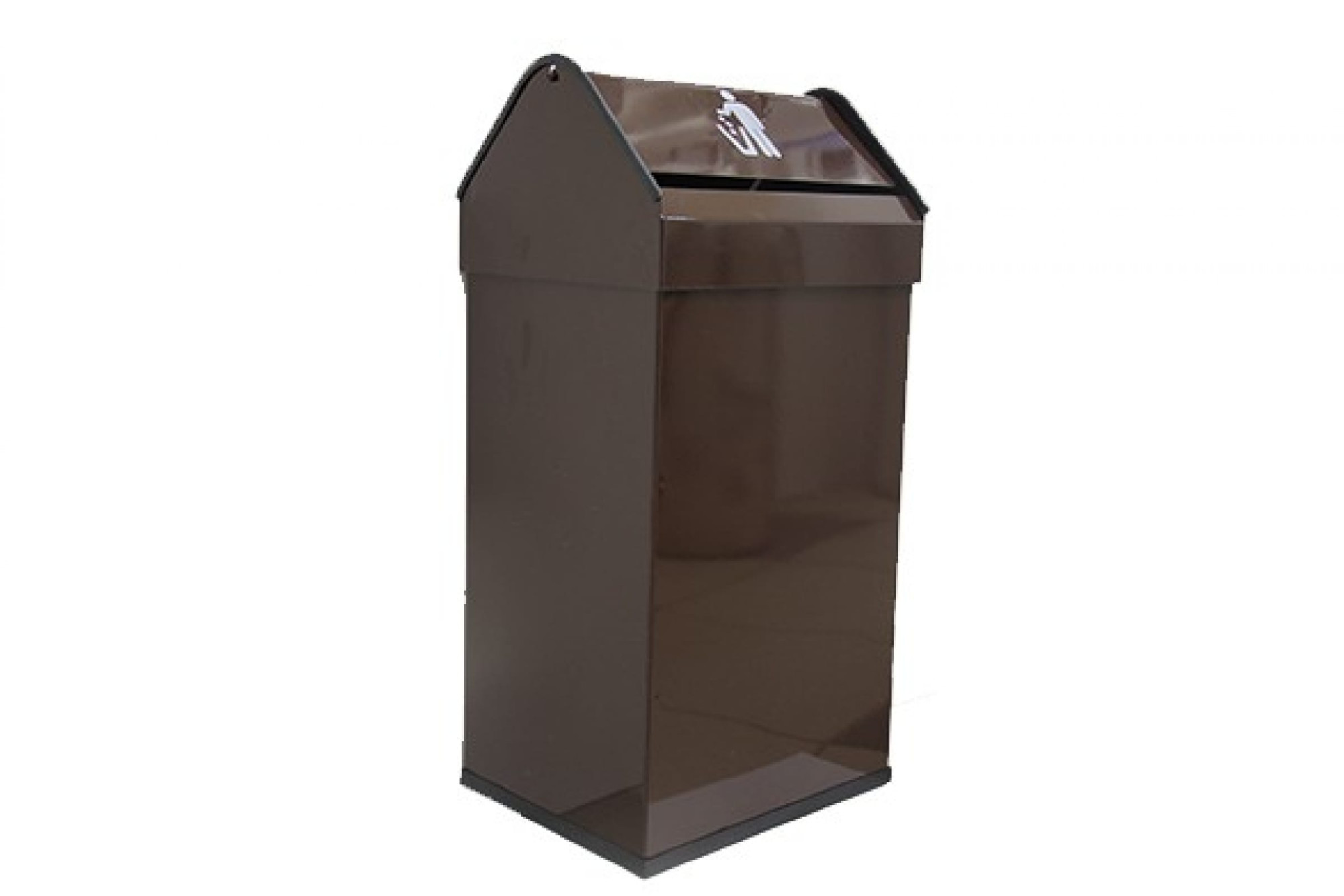 15695107 Металическое ведро 41 л, коричневое 14118.2.BR Nofer Santreyd 