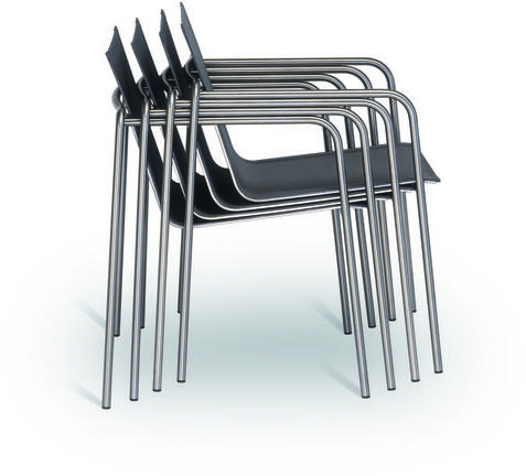 FISCHER MÖBEL Штабелируемый садовый стул с подлокотниками Taku sun-id-1410361 - Вид №9