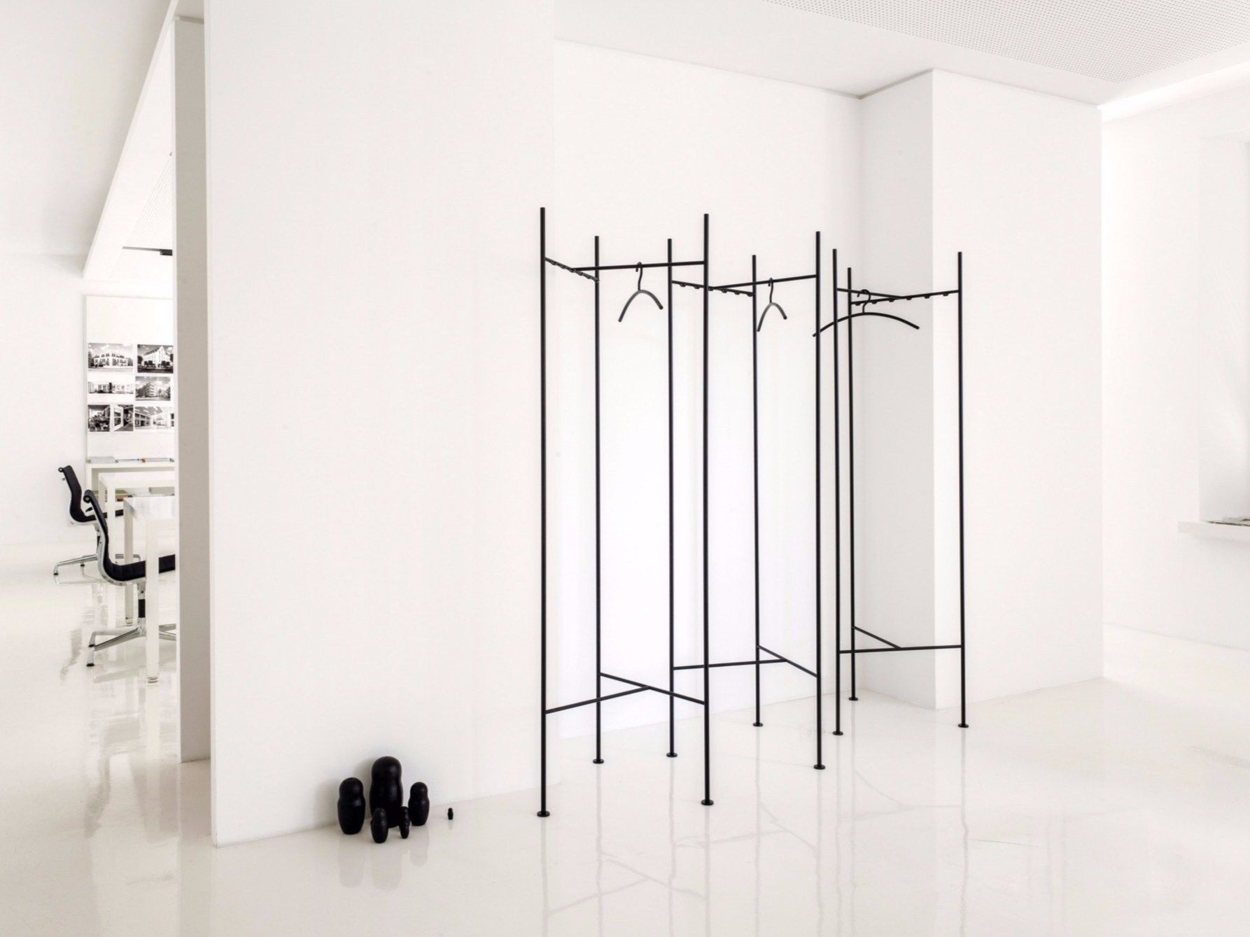 Стальная вешалка с порошковым покрытием Schonbuch эскиз ARCH-00108195