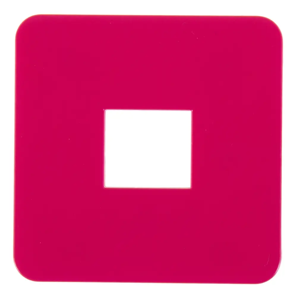 Накладка для розетки Lexman Cosy RJ11-12-45, цвет фуксия STLM-2192112
